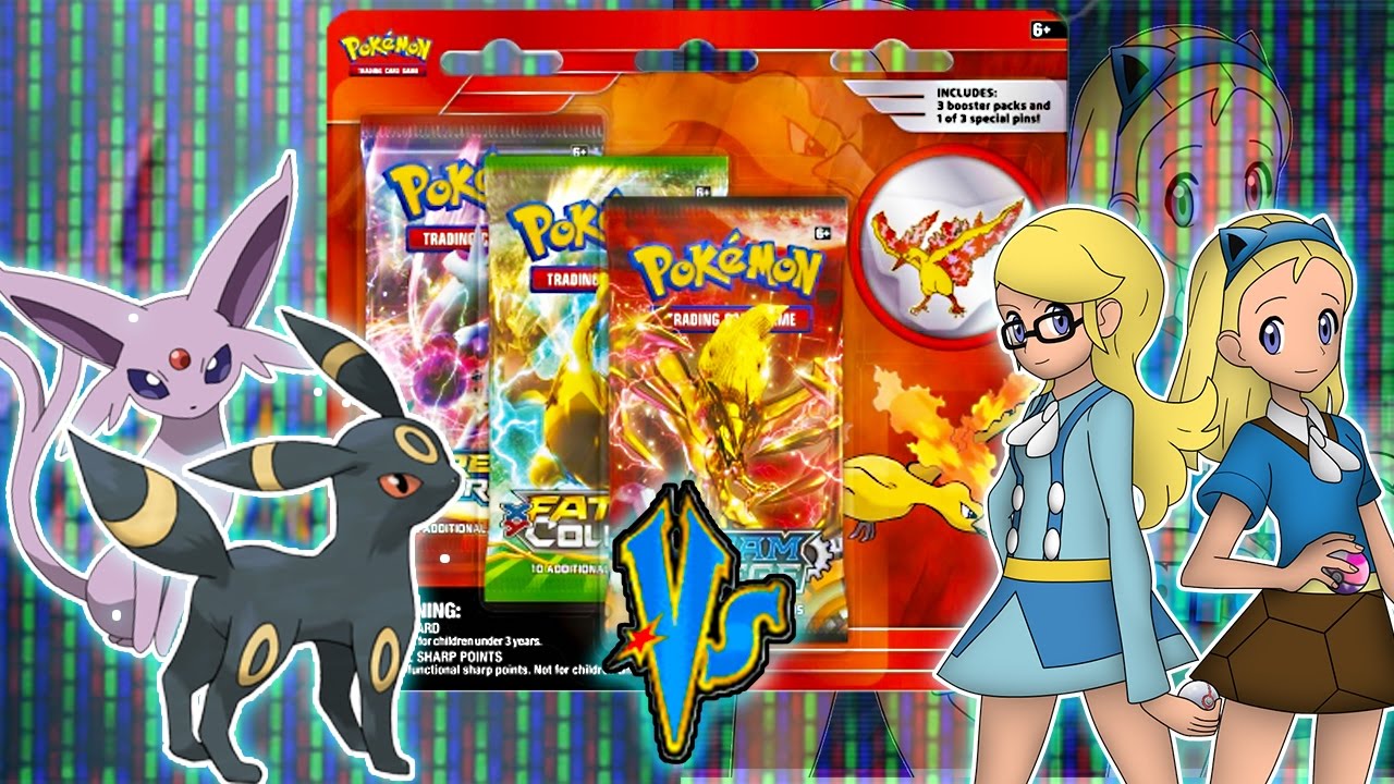 Pokemon Cards- Moltres Three Pack Pin Blister Opening | Pack Battle Vs. PokeAmateur