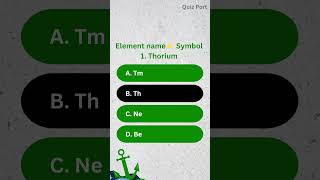 #Shorts    Periodic Table Quiz - 2  #periodictable  #periodictableofelements  #chemistryquiz  #gk screenshot 4