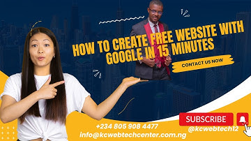 How to Create Free Website with Google in 15 minutes