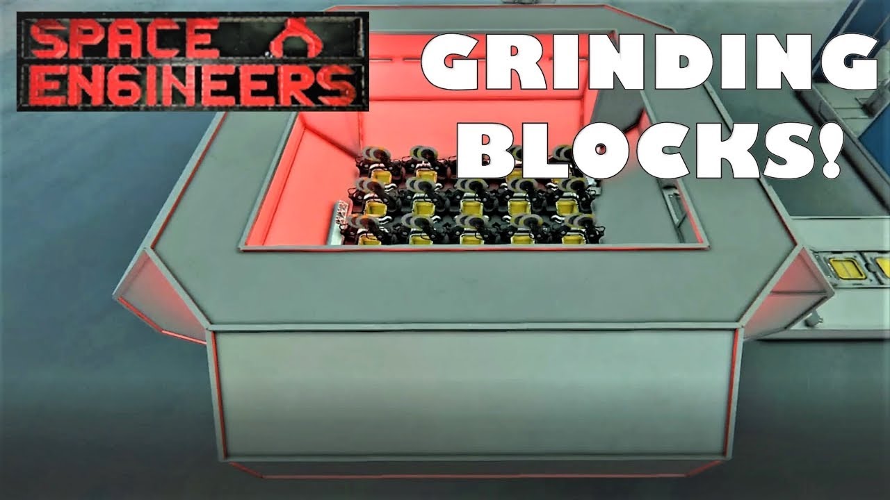 Space Engineers: Grinder Recycling System for PCU Management