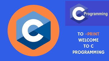 C program to print "WELCOME TO C PROGRAMMING"