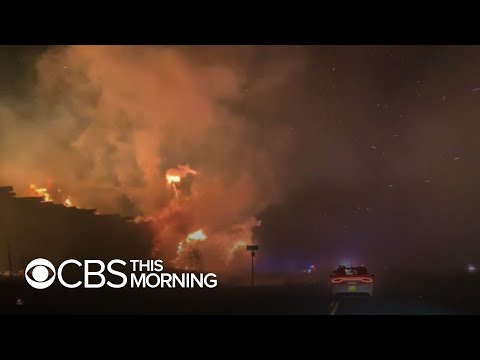 Strong winds threaten California and Oregon fire fight