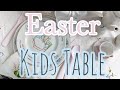 Easter Kids Table Setting 🐣 Toddler Tablescape 🐰 Spring Home Decor 🌷🌷