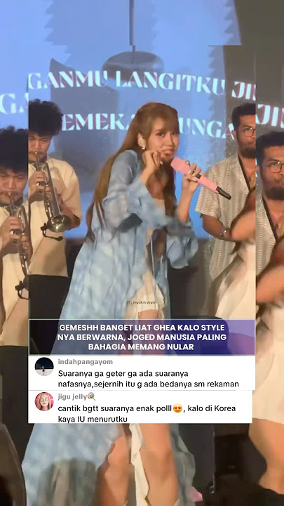Ghea Indrawari Viral #gheaindrawari #musikviral