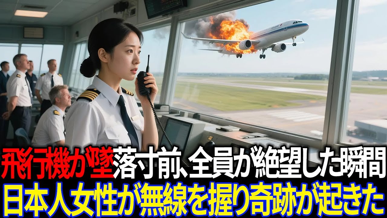 飛行機墜落3分前、豪州管制塔が沈黙――日本人女性が無線機を握り、奇跡を起こした。