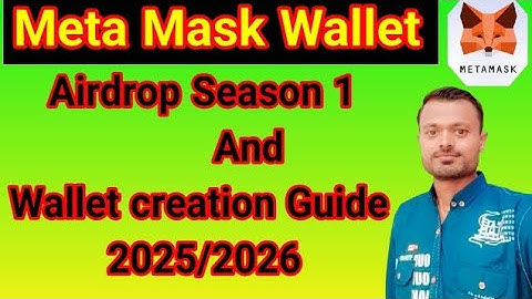MetaMask Season 1 Airdrop Tutorial| MetaMask Airdrop Guide  |How To Create MetaMask Wallet 2026