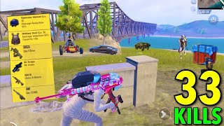 33 Kills😱AMAZING LOOT GAMEPLAY TODAY🔥PUBG Mobile 33 Kills😱AMAZING LOOT GAMEPLAY TODAY🔥PUBG Mobile