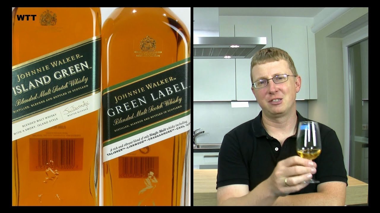 Johnnie Walker - Island Green vs. Green Label 15 Jahre