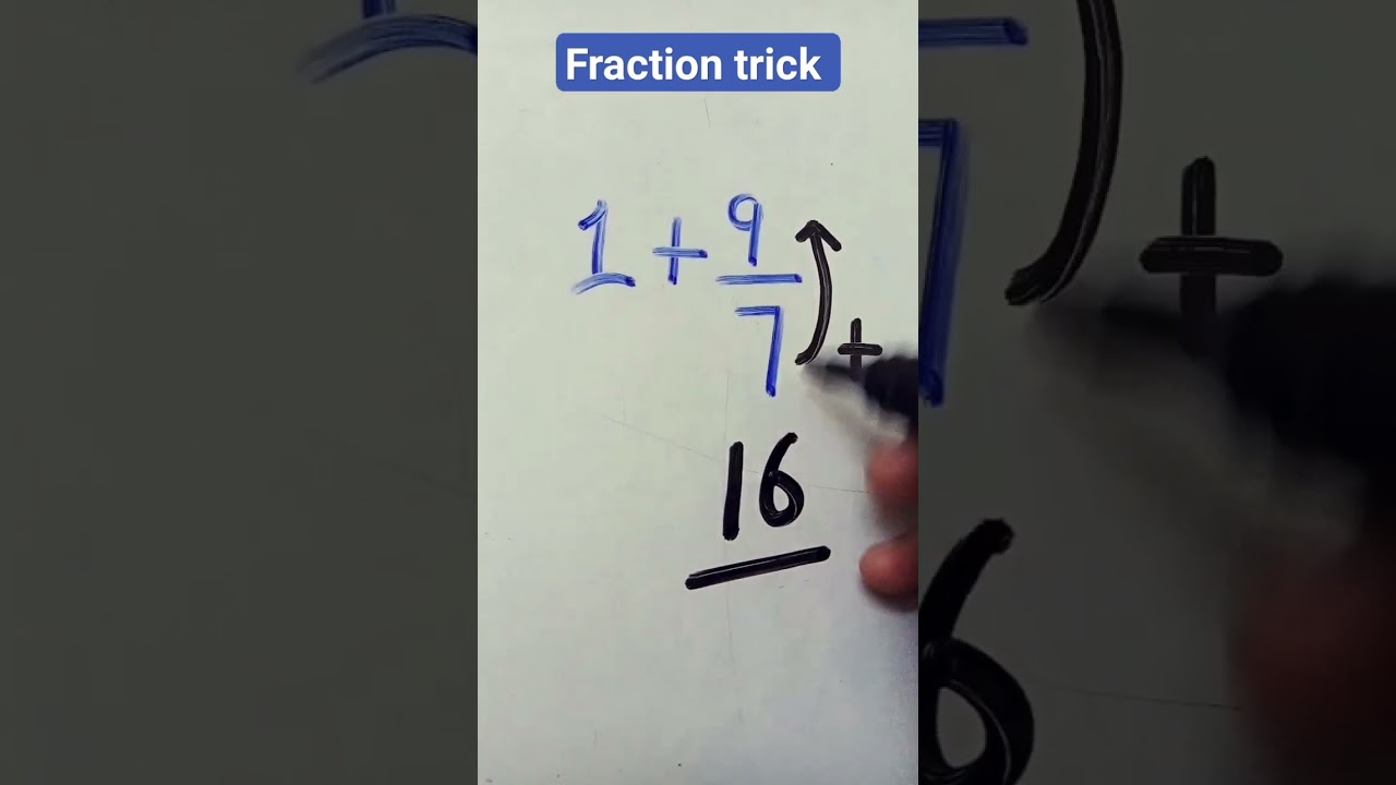 fraction trick 