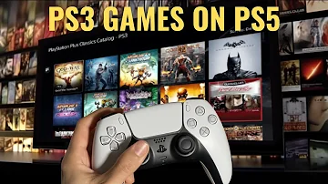 Je možné hrát hry pro systém PS3 na systému PS5?
