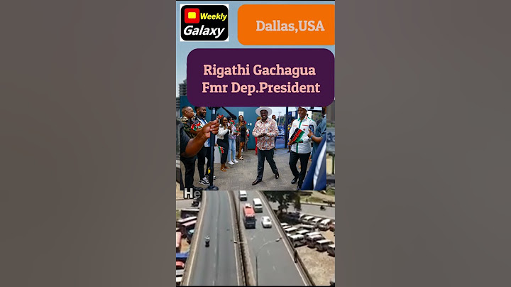 Former DP Rigathi Gachagua  visits Kenyans in  Washington, Boston, Maryland, and Texas in the USA