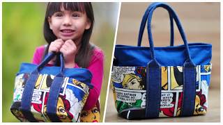 Tote Sewing Tutorial | Box Bag | handbag | Sewing Pattern | Teaser | Frocks & Frolics @MarinaBrumpton