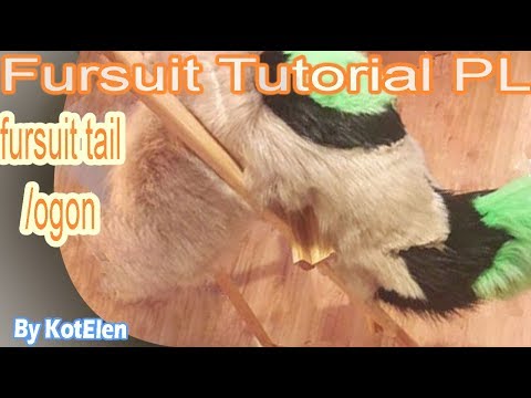 Fursuit/cosplay ogon - tutorial/timelapse PL