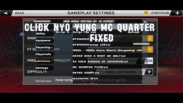 Mc quarter | NBA 2K20 JD MOD MENU