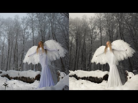 Angel #1 Retouching Photoshop (ფოტო დამუშავება)