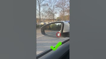 How to properly adjust rearview mirrors while driving #manual #driving #car #mechanic#tips