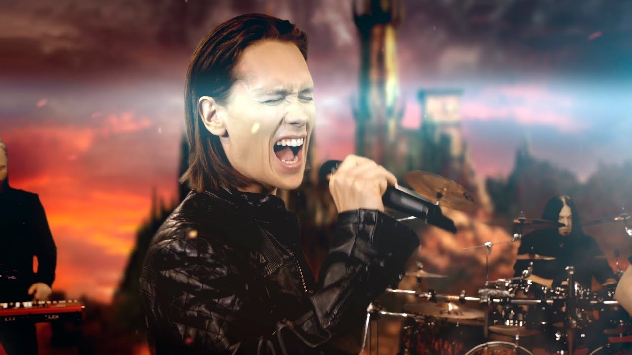 PELLEK - DARKER THAN BLACK (Official Music Video) heavy metal testing