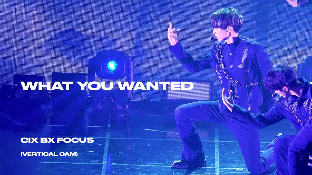 220417 CIX 콘서트 BX 병곤 - 'What You Wanted' 세로캠 - YouTube