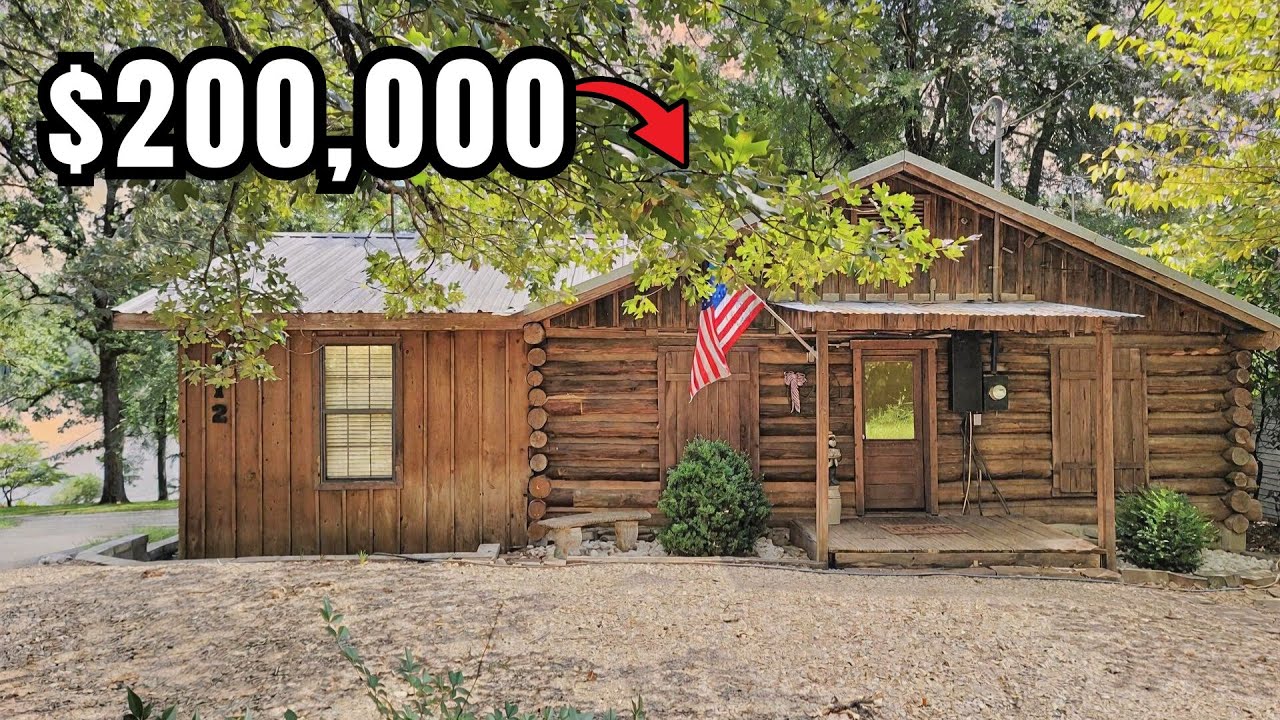 THE closest log cabin to the lake + private boat dock