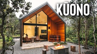 Forested Kūono Cabin Airbnb Tour! | Modern Cabin in Hawaii!