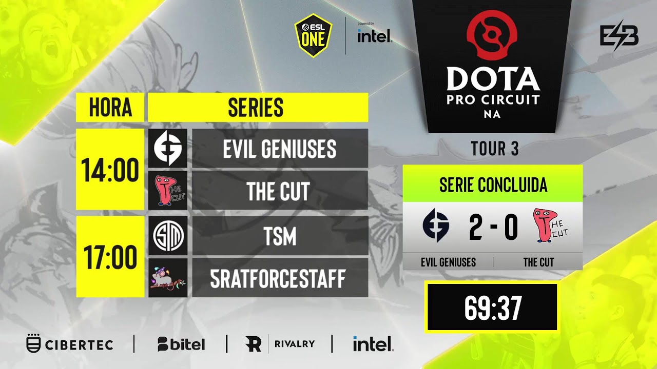 [ESP] Evil Geniuses vs The Cut - Bo3 - DPC NA 2021/22 Tour 3 - División I