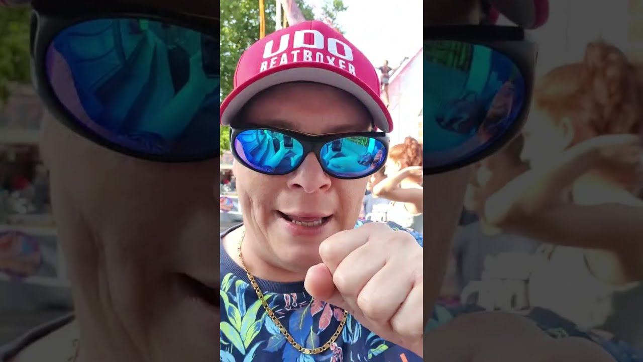 Kermis in Groesbeek (2021) Udo de Beatboxer en Vlogger