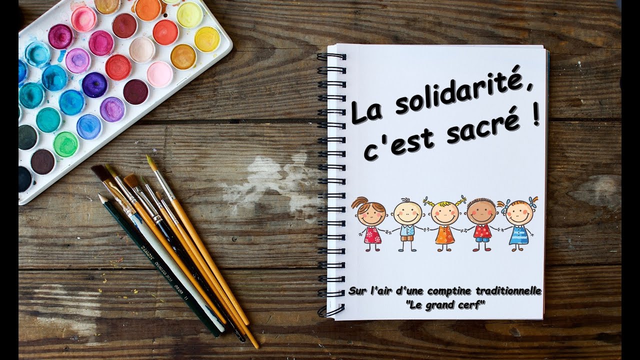Page De Garde Achier De Vie Maternelle Theme Solidarité La solidarité - YouTube