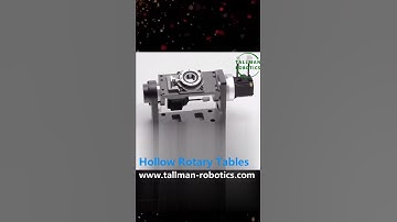 Hollow Rotary Tables from Tallman Robotics Limited