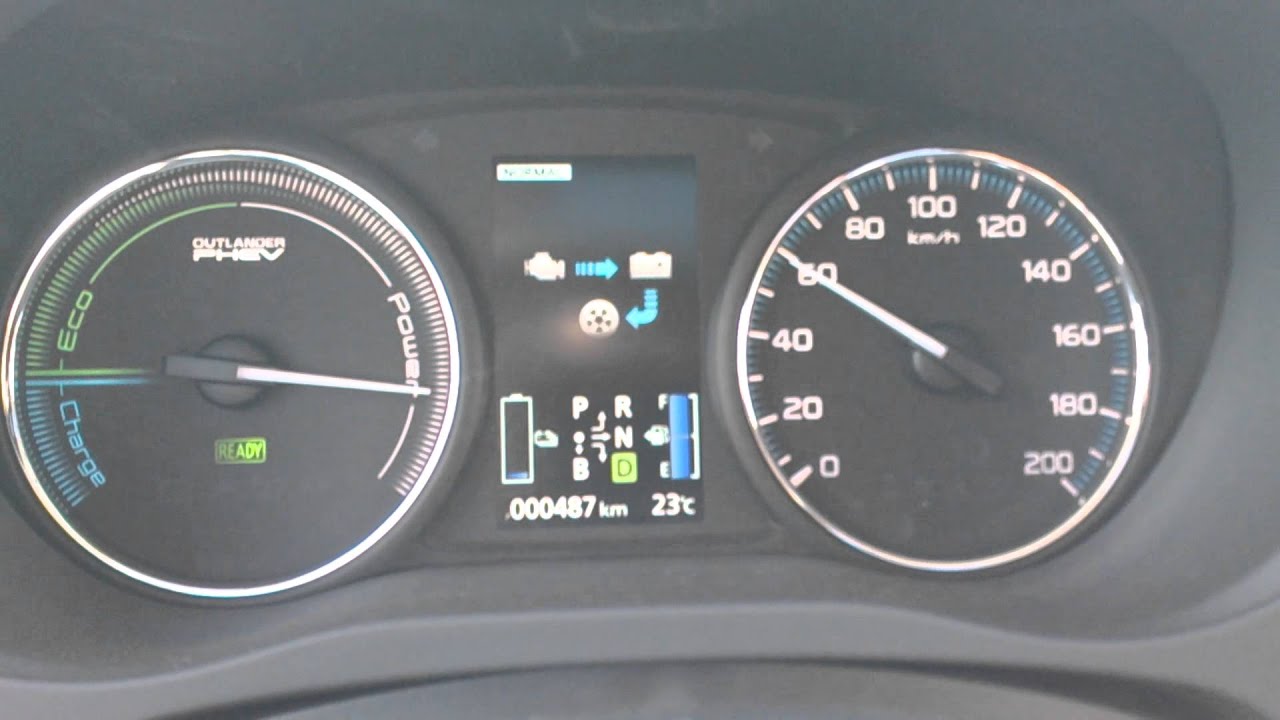 Mitsubishi Outlander PHEV Acceleration [FULL HD] YouTube