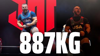 Gavin Adin USA | IPF Sheffield 2024 | 4th Place | 887kg Total 93kg Class