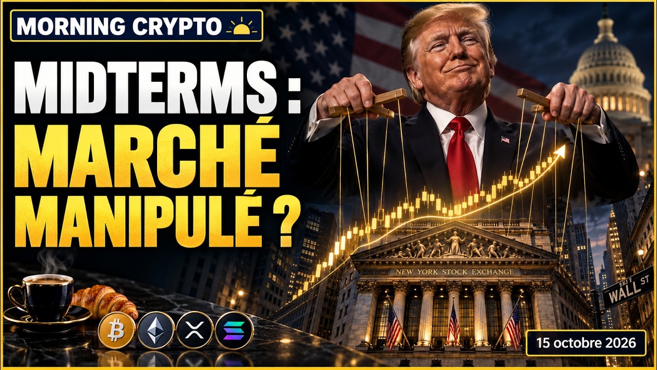 🚨 15 0CT. 2026 ☀️☕️🥐 3 indicateurs qui montrent que la Bourse US est MANIPULÉE (chiffres à l'appui)