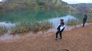 Fishing at Los Vaqueros Reservoir 3-7-2020