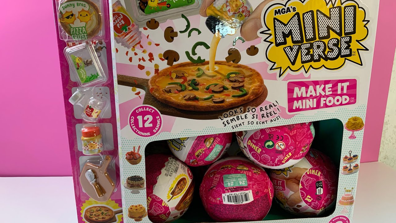 Make It Mini Food Diner Series 2 Mini Collectibles Mga's Miniverse