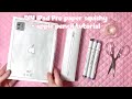 Paper diy how to make paper ipad pro  apple pencil   ohuhu unboxing  asmr  applefrog
