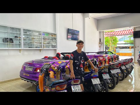 Lần Đầu Review Dàn Xe " Cọp " Biển số " Vip " tại cửa hàng xe máy HK Team