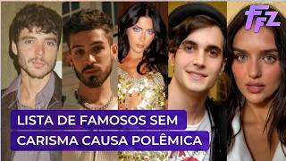 João Guilherme, Fiuk e Jade Picon: a lista dos sem carisma | Fofocalizando 12/08/26