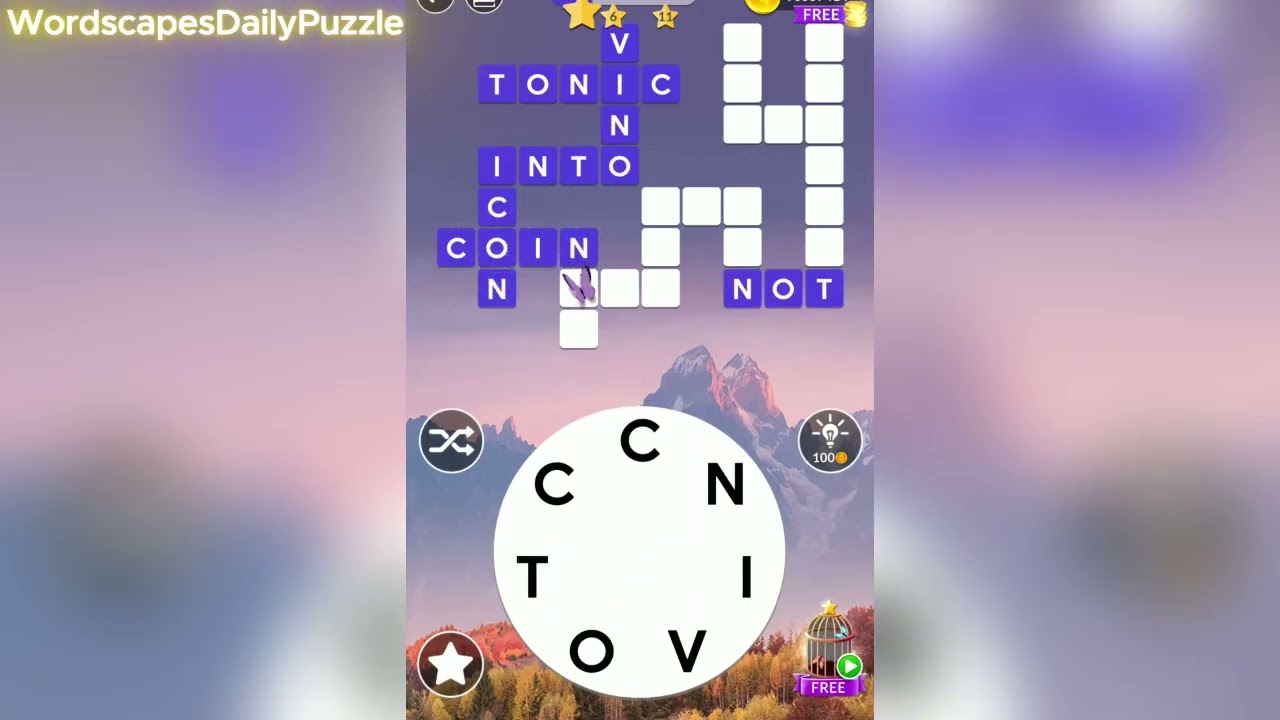 WORDSCAPES Daily Puzzle November 25, 2025 - YouTube