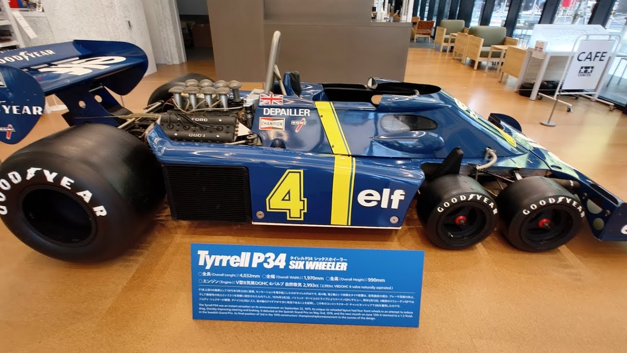 The Tyrrell P34: F1's Bizarre 6-Wheeled Wonder At Tamiya PLA