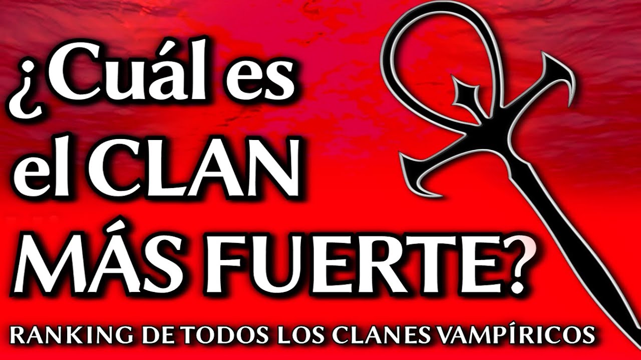 Miniatura del video: 🩸TODOS los CLANES de VAMPIRO: la Mascarada【Ranking】🩸~Sommer