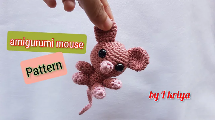 Adorable Amigurumi Mouse Crochet Pattern