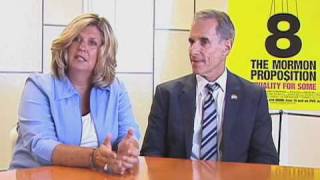 Coming Out — ReThink Interview w/ Linda Stay & Fred Karger from 8: THE MORMON PROPOSITION
