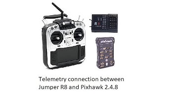 Connecting Jumper R8 to Pixhawk Telemetry port