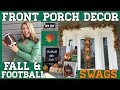 Front Porch Decor Ideas |  Football and Fall Y'all | ON A BUDGET!