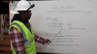 Cubic Yard Formula By Operator Robinson