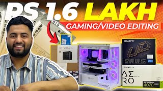 Rs 1.6 Lakh RTX 4070 Super Gaming/Editing PC Build - Gaming Benchmarks!🤯