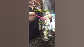 Sữa tươi hoa đậu biếc #food #drink #anvat #coffee #xuhuongtiktok #canhthichreview