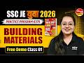 Building Materials | PYQs | SSC JE 2026 | Civil Engineering | SSC JE Civil Engineering Classes | YCT