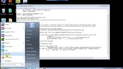 Create RolloverButton in oracle 10g forms