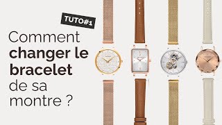Comment changer votre bracelet de montre en quelques secondes ?