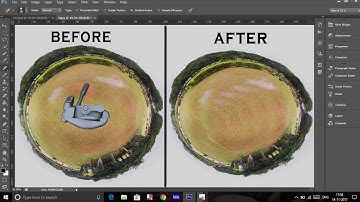 Edit and Removing Tripods  in 360 Images using  Photoshop in just 3 steps !